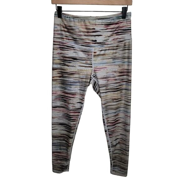 PrAna Electa Leggings II Multi Striations tights size Large - Picture 4 of 8